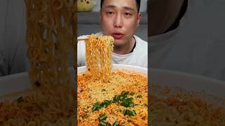 ASMR SO TASTY Eating Spicy Noodles 🤤♥️ [upl. by Refotsirk]