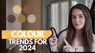 The Top Paint Colour Trends For 2024 [upl. by Atnas]