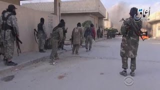 ISIS continues takeover of Syrian border town [upl. by Delaryd]