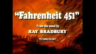 quotFahrenheit 451quot 1966  Trailer [upl. by Sylera203]