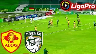 Aucas vs Orense EN VIVO Liga Pro 2024 [upl. by Wildermuth]