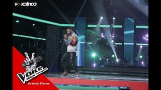 Fulbert quotLove On The Brainquot de Rihana l Les Grands Shows l The Voice Afrique 2018 [upl. by Araic259]