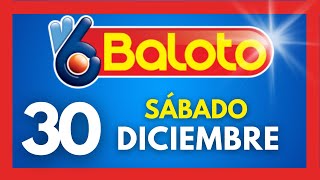 Resultados del BALOTO REVANCHA del sabado 30 de DICIEMBRE de 2023 💫✅💰 [upl. by Eedeed]