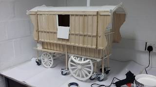 Caravan of Curiosities  Making the Wooden Version [upl. by Alvy]