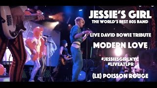 Modern Love live Bowie coverChris Hall of Jessies GirlThe Worlds Best 80s Band [upl. by Ecirtra]