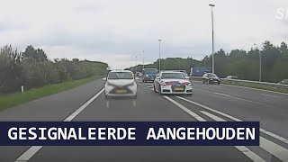 Politie  Gesignaleerde aangehouden  Police  Infra [upl. by Rubma]