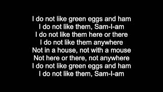 SEUSSICAL JR  Green Eggs amp Ham [upl. by Mommy609]