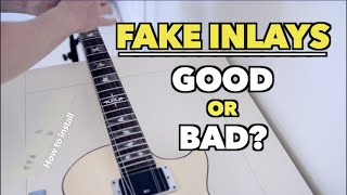 Fake Inlay Stickers  Good or bad How To InstallUse AdviceTipsBefore  After [upl. by Marley]