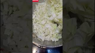 Cabbage poriyal in tamil shortscooking minivlog [upl. by Errised]