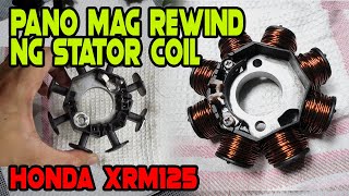 Stator Upgrade  Stator Rewind  Rebuild  Full wave conversion  Honda XRM125 part3 [upl. by Thibaut]