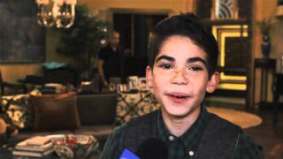 Cameron Boyce On Set Jessie Interview [upl. by Gnirol]