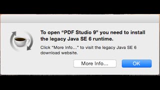 How to Fix Java SE 6 Runtime Issue on Mac OSx Yosemite [upl. by Kenrick]