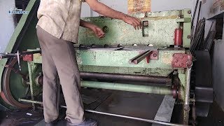 Shearing Machine  Metal Sheet Cutting Machine  Sheet Metal Cutting [upl. by Neened804]