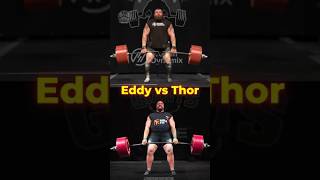 The Mountain vs The Beast Hafthor Bjornsson vs Eddie Hall Max Out shorts maxstrength [upl. by Kaltman]