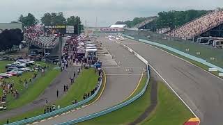 IMSA Six Hours at The Glen 2023 Start and BMW CRASH [upl. by Amber]