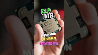 RIP Intel  AMD 9800X3D quá bá CPU Trùm gaming là đây shorts pc laptop [upl. by Stranger]