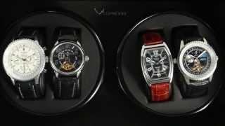 LUXWINDER Carat Uhrenbeweger Watch Winder for 4 watches MODALO video [upl. by Geibel]