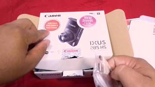 Canon IXUS 285HS Unboxing amp Sample ShotsPowershot ELPH 360HS [upl. by Ititrefen]