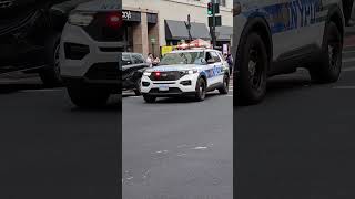 BRAND NEW NYPD FPIU RESPONDING IN MIDTOWN [upl. by Nies]