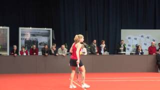 Anna Chakvetadze vs Sorana Cirstea  Porsche Tennis Grand Prix 2012 [upl. by Ahsienel]