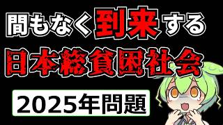 【2025年問題】日本総貧困時代が到来して日本崩壊したずんだもんの末路【ずんだもん】 [upl. by Ednil]