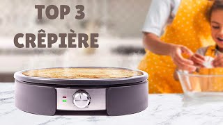 🥇 TOP 3  Meilleure Crêpière Électrique 2022 [upl. by Cyn6]