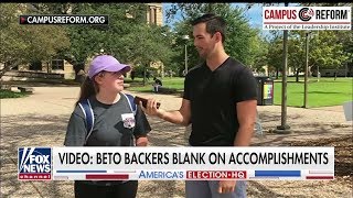 WATCH Young Beto ORourke Supporters Struggle to Name Anything Hes Accomplished [upl. by Hakim]