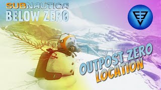 Outpost Zero Location Subnautica Below Zero [upl. by Gaddi873]