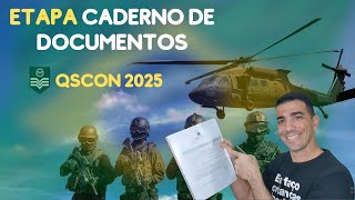 CADERNO DOCUMENTOS QSCon 2025  SARGENTO Temporário Aeronáutica [upl. by Sulokcin]