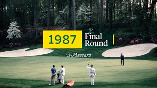 1987 Masters Tournament Final Round Broadcast [upl. by Bernardina]