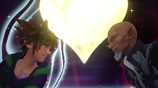 Kingdom Hearts 3 Remind Data Xehanort Boss With Modded Abilities Critical Mode [upl. by Jean52]