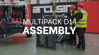 MULTIPACK D14  Bale Bundler Assembly [upl. by Garlan126]