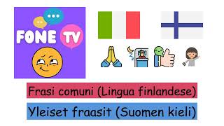 Frasi comuni Lingua finlandese itfi [upl. by Aphra]