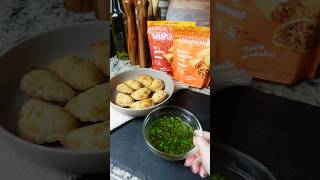 Quick and Easy empanadas with homemade Chimichurri cooking dinner recipe asmrcooking shorts [upl. by Steiner]