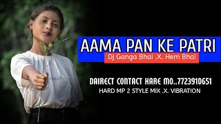 Aama Pan Ke Patri Program Song  Mp 2 style mix  Cg vibration Ganga BhaiNDHem Bhai djvkrbhai [upl. by Memberg]