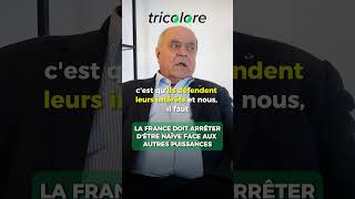 Il faut que la France perdre sa naïveté  Alain Juillet ⚔️🇫🇷 politique économie [upl. by Pilar378]