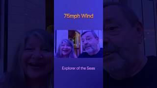 Explorer of the Seas rocked by fluke 75mph wind [upl. by Claretta]