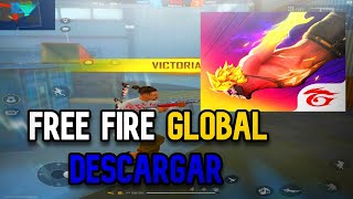 ✅ DESCARGA LA NUEVA APK DE FREE FIRE GLOBAL [upl. by Elamef]