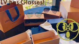 Unboxing Louis Vuitton Glasses 2021 “Clockwise” and “The Party” glasses [upl. by Michell]