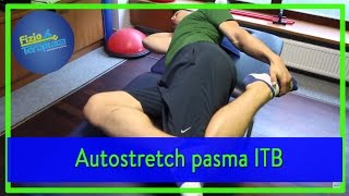 Pasmo BiodrowoPiszczelowe  stretching  iliotibial band 112 FizjoTerapia HD [upl. by Yttam]