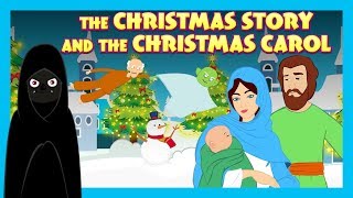 KIDS STORIES  The Christmas Story AND The Christmas Carol  Tia and Tofu Storytelling [upl. by Bulley]