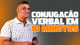 APRENDA CONJUGAÇÃO VERBAL EM 10 MINUTOS  Português para Concursos [upl. by Boleslaw]