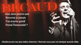 Gilbert Bécaud  Cétait mon copain  Paroles Lyrics [upl. by Arihsat]