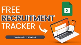 Recruitment Tracker Excel Template  FREE Alternative Platform [upl. by Suollecram]