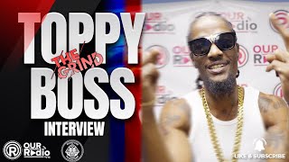 TOPPY BOSS from the ground to the globe Live on The Grind Interview [upl. by Ettennaj]