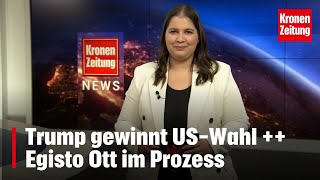 Trump gewinnt USWahl  Egisto Ott im Prozess  kronetv NEWS [upl. by Freytag]