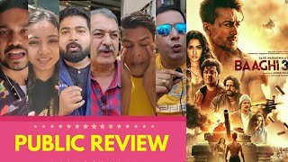 Baaghi 3 Movie PUBLIC REVIEW  First Day First Show  Tiger Shroff Shraddha KapoorRiteish Deshmukh [upl. by Aikemehs]