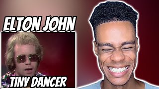 Elton John  Tiny Dancer Live  FIRST TIME REACTION [upl. by Spatz]