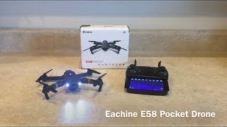 Eachine E58 Pocket Drone BangGood [upl. by Alaster]