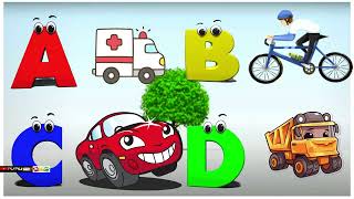 Vehicles name  phonic for Kid  baby Song  Sound nursery song for kids billionsurprise [upl. by Duwalt]